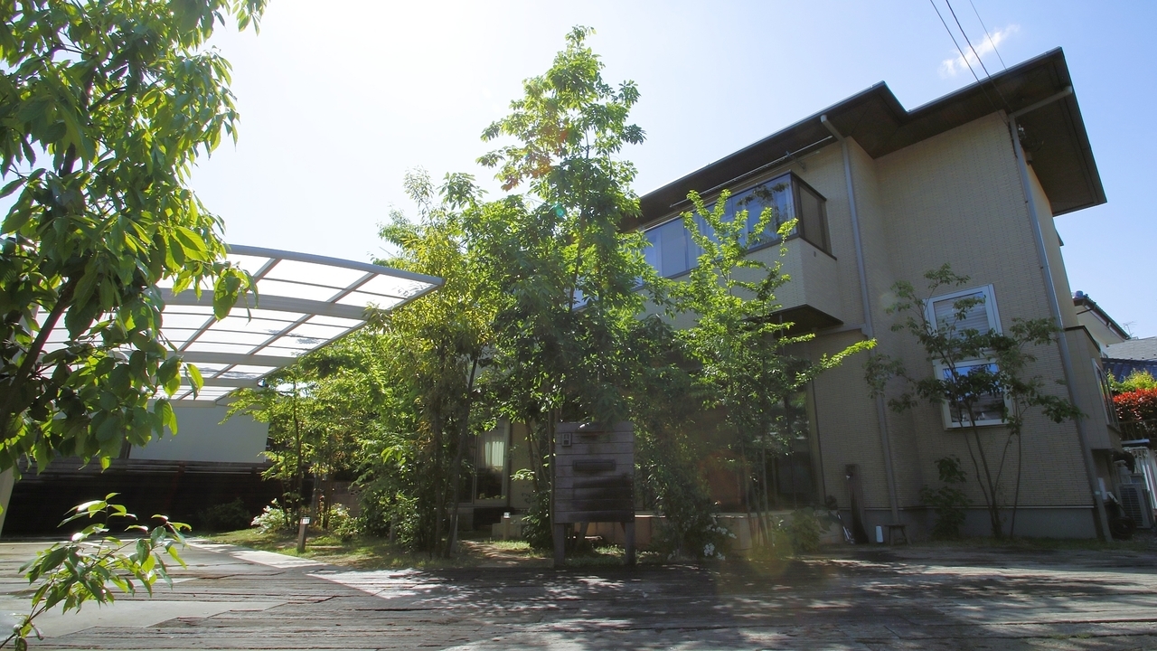 自然な感じの庭づくり、周辺の山々にとけ込む庭_好きな植物や花に囲まれて暮らす_東京都八王子市